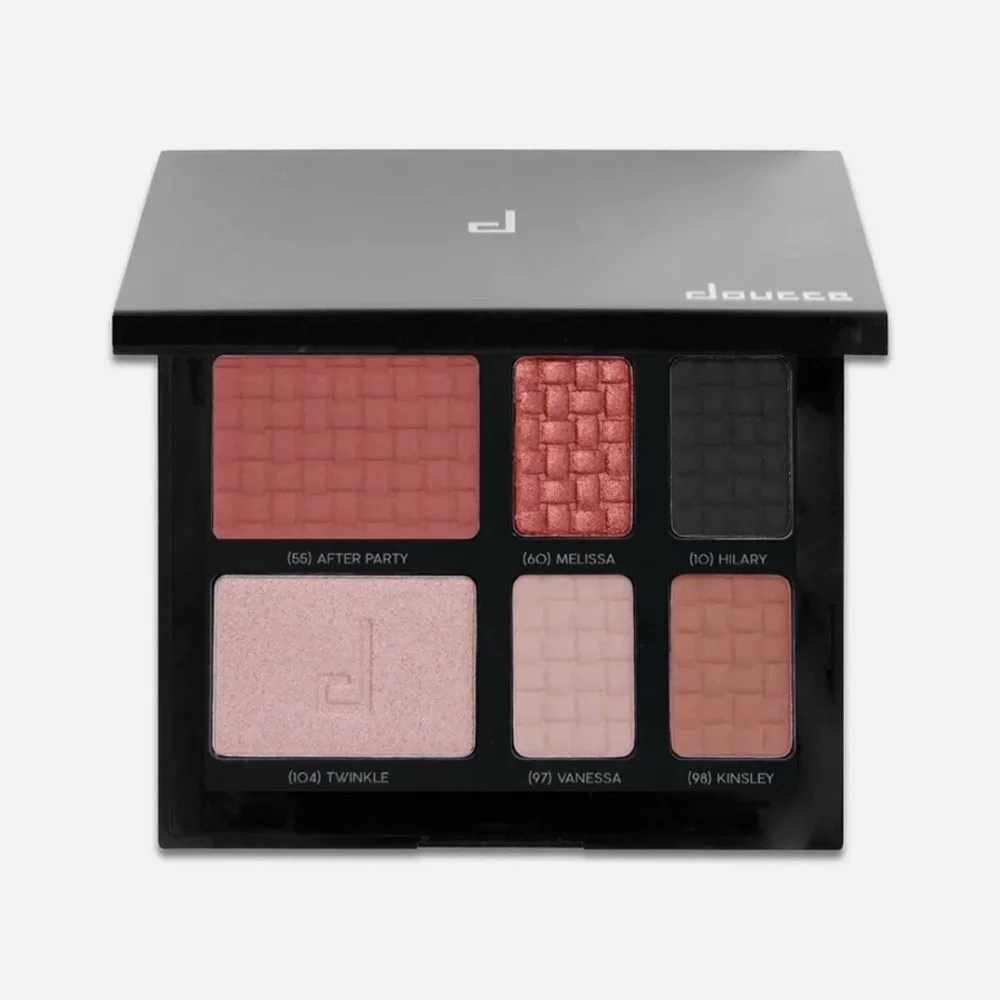 Doucce On The Go Makeup Eyeshadow Face Palette Neutral Colors Free with Purchase
